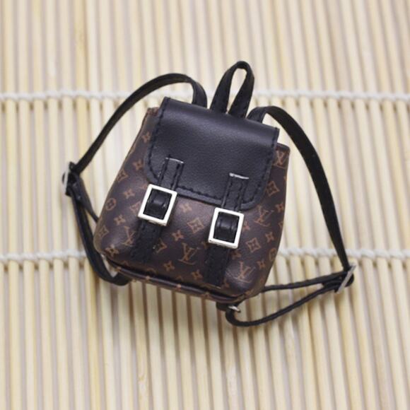 4inch bag charm cute custom bags - multiple color plaid backpacks - 0623B39 - Picture 1 of 1